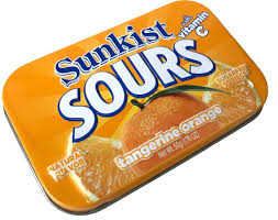 Sunkist Sour tangerine orange