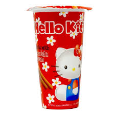 Sanrio Hello Kitty Dipping Biscuit with Chocolate Cream - 1.16 Oz