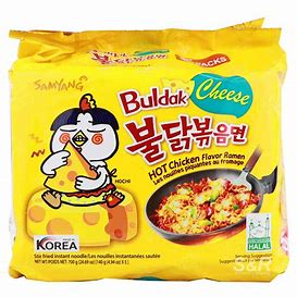 Samyang Buldak Cheese Hot Chicken Flavour Ramen Single