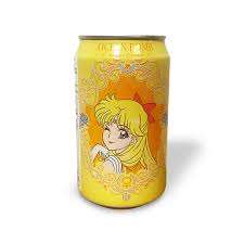 Ocean Bomb Sailor Moon Sparkling Water, Mango Flavor - 11.15 Fl Oz