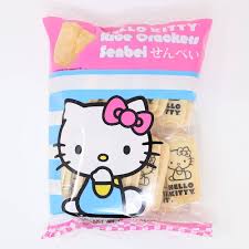 Sanrio Hello Kitty Rice Crackers Senbei - 3.95 Oz