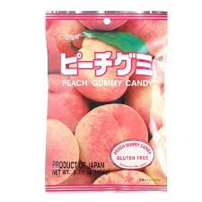 Kasugai Peach Gummy Candy