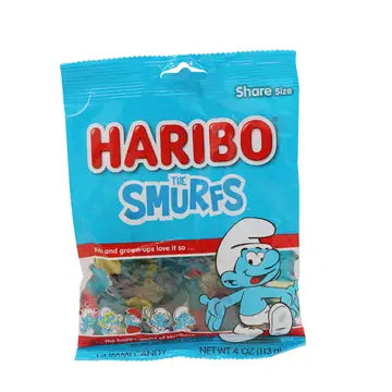 Haribo Smurfs, 4oz (Turkey)