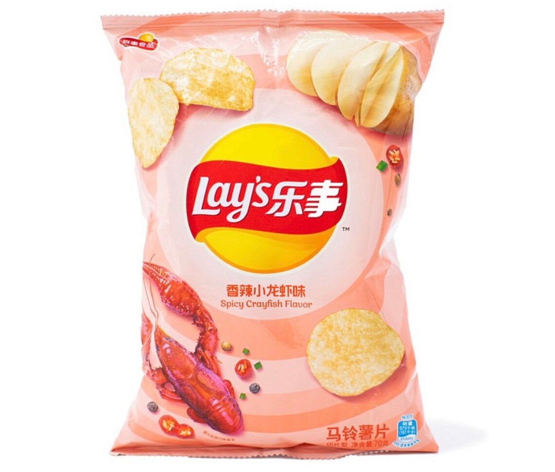 Lay's Spicy Crawfish Potato Chips - 2.46 Oz