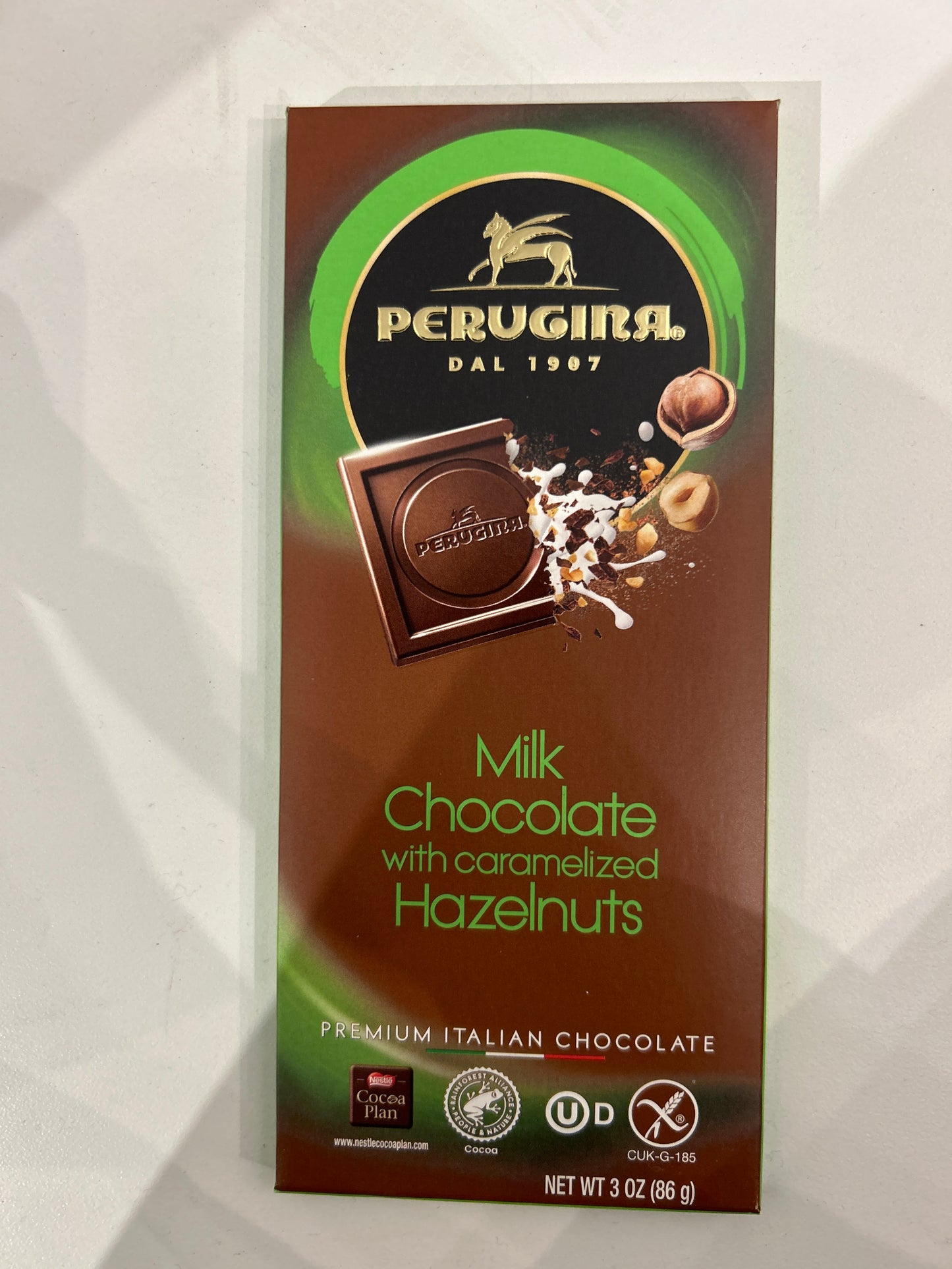 Perugina milk & Hazelnut Chocolate