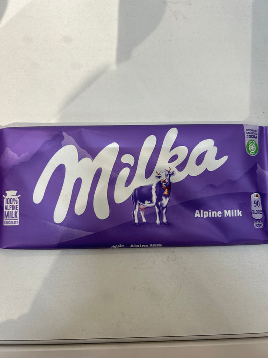 Milka alpine milk