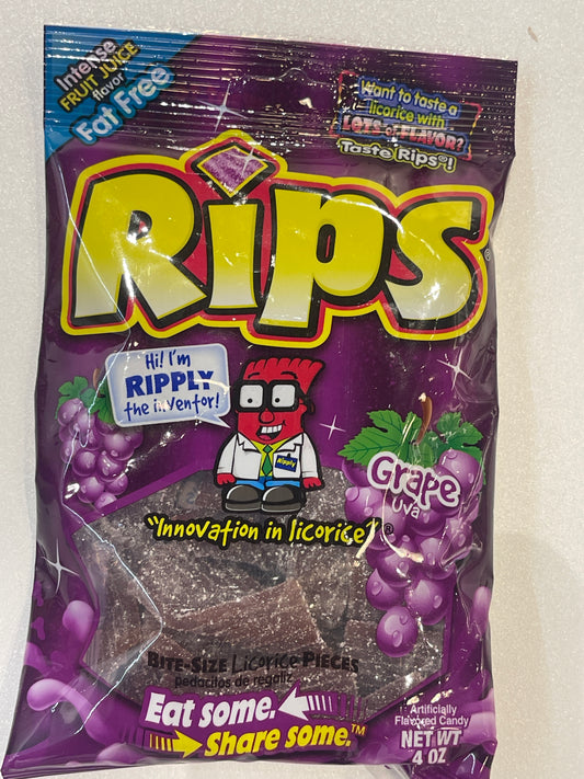 Rips Bite Size Grape