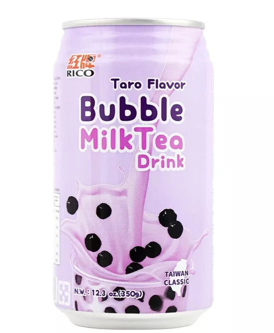 Rico Bubble Milk Tea Taro Flavor 12.3 Oz