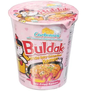 Samyang Buldak Spicy Ramen Carbonara Cup - 2.47 Oz