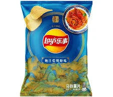 Lay's potato prawns in Abalone sauce flavor