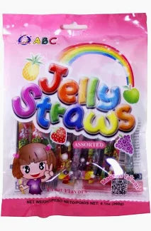 ABC jelly Straws