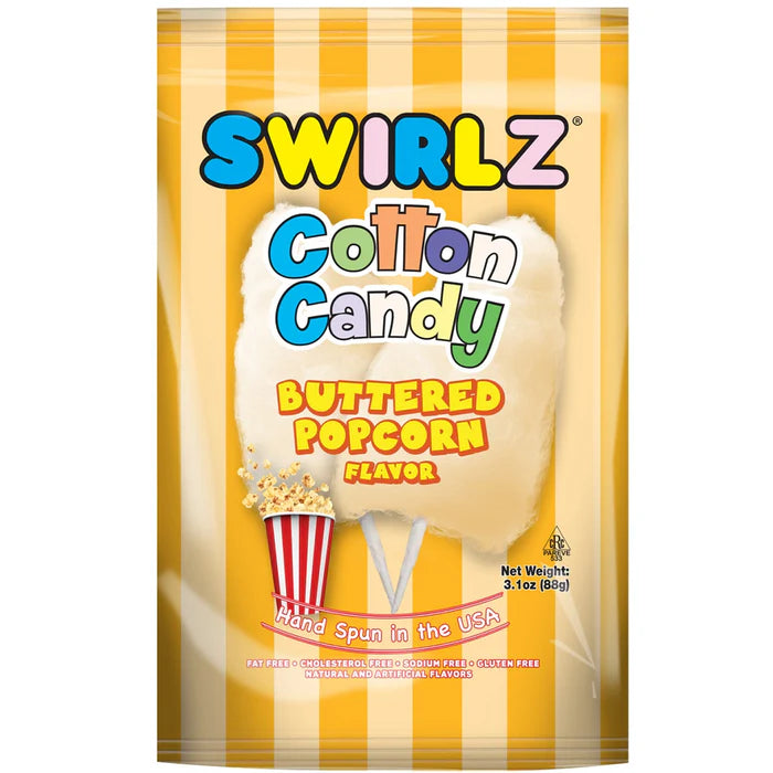 Swirlz Popcorn Cotton Candy