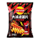 Lay's Wavy Red Oil Spicy Strips (China)